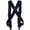 Navy, variant on Perry Suspenders 2" Men's uBEE Outback Comfort Adjustable Suspenders - Navy, Regular