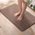 thumbnail image 1 of TopOne Bath Rugs Velvet Bathroom Absorbent Non-slip Floor Mats Bathroom Floor Rugs, 1 of 2