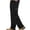 Noir, variante sur Pantalon Décontracté Uni à Poches pour l'Extérieur Pantalon Classique Pantalon de Travail