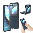 thumbnail image 1 of [PST] Motorola Moto Razr+ Plus / Razr 40 Ultra 2023 Leather Case, Slim Shockproof Hard PC Shell Leather Case Cover, 1 of 5