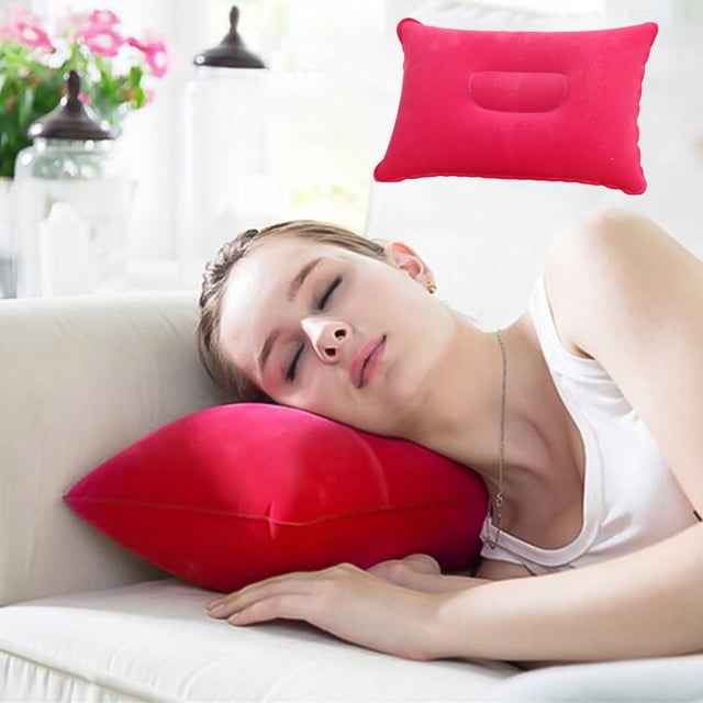 Fridja Summer Savings Plushs Rectangular Napping Inflatable Pillow Outdoor Camping Cushion Travel Plushs Inflatable Pillow Birthday Gift