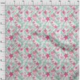 thumbnail image 4 of oneOone Cotton Poplin Twill Pink Fabric Beach Starfish &Shell Craft Projects Decor Fabric Printed By The Yard 56 Inch Wide, 4 of 4