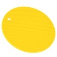 thumbnail image 3 of Peahefy Tapis en Silicone, Coussin Isolant, Tapis de Forme Ronde de Qualité Alimentaire, Napperon en Silicone Épaissi, Coussin Isolant, Tapis pour Four à Micro-Ondes, 3 of 8