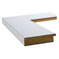 thumbnail image 3 of BrandtWorks BM3SKINNY-2PC Miroir Pleine Longueur Blanc Mat, 3 of 4