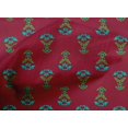 thumbnail image 4 of oneOone Cotton Poplin Fabric Leaves & Floral Block Decor Fabric Printed BTY 56 Inch Wide, 4 of 4