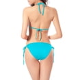 thumbnail image 4 of ylioge Womens Swimsuits Bikini Sets Two-Piece Solid Thongs Bathing Suits, 4 of 6