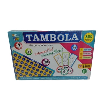 Toyshoye Housie Game Set For Adults & Kids | Tambola Board Game Set With Tickets - 3 Years & Up