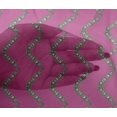 thumbnail image 5 of oneOone Viscose Chiffon Magenta Fabric Block Craft Projects Decor Fabric Printed By The Yard 42 Inch Wide-LA, 5 of 5
