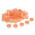 thumbnail image 1 of Baohd 50pcs Empty Round Makeup Jar Pot Travel Cream Powder Cosmetic Container Case Orange, 1 of 8