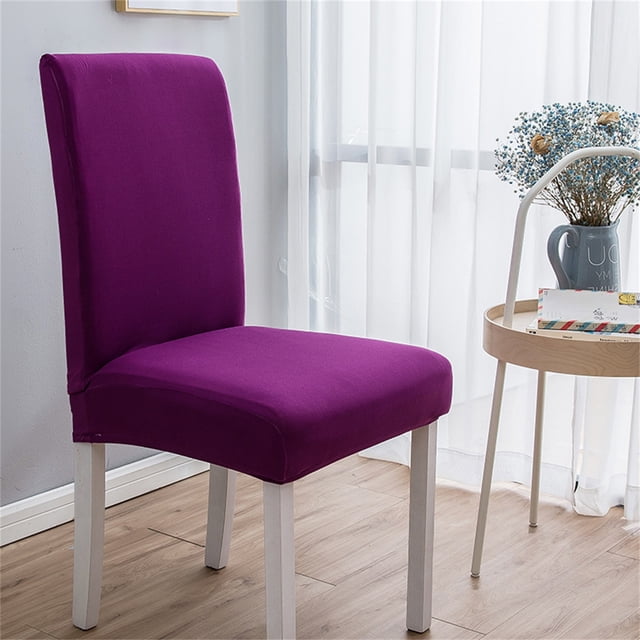 Meitianfacai Dining Chair Covers, Chair Covers for Dining Room Stretch Chair Covers Chair Slipcover for Dining Room Kitchen Chair Protector Cover, Removable, Washable,15.7-19.7 in