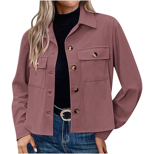 WRKEKC Corduroy Puffer Vest Toggle Front Crop Top Y2K Revival Fall Layer Plus Size Available Pink M