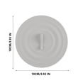 thumbnail image 3 of Uscallm Silicone Cup Lid Ceramic Mug Cover Dust Proof Coffee Tea Cup Lid Office Home Kitchen Drinkware Accessory, 3 of 6