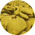 thumbnail image 1 of Ahgly Company Tapis Rond Lavable en Machine Intérieur Transitionnel Bisque Foncé Marron, 7 Pieds Rond, 1 of 7