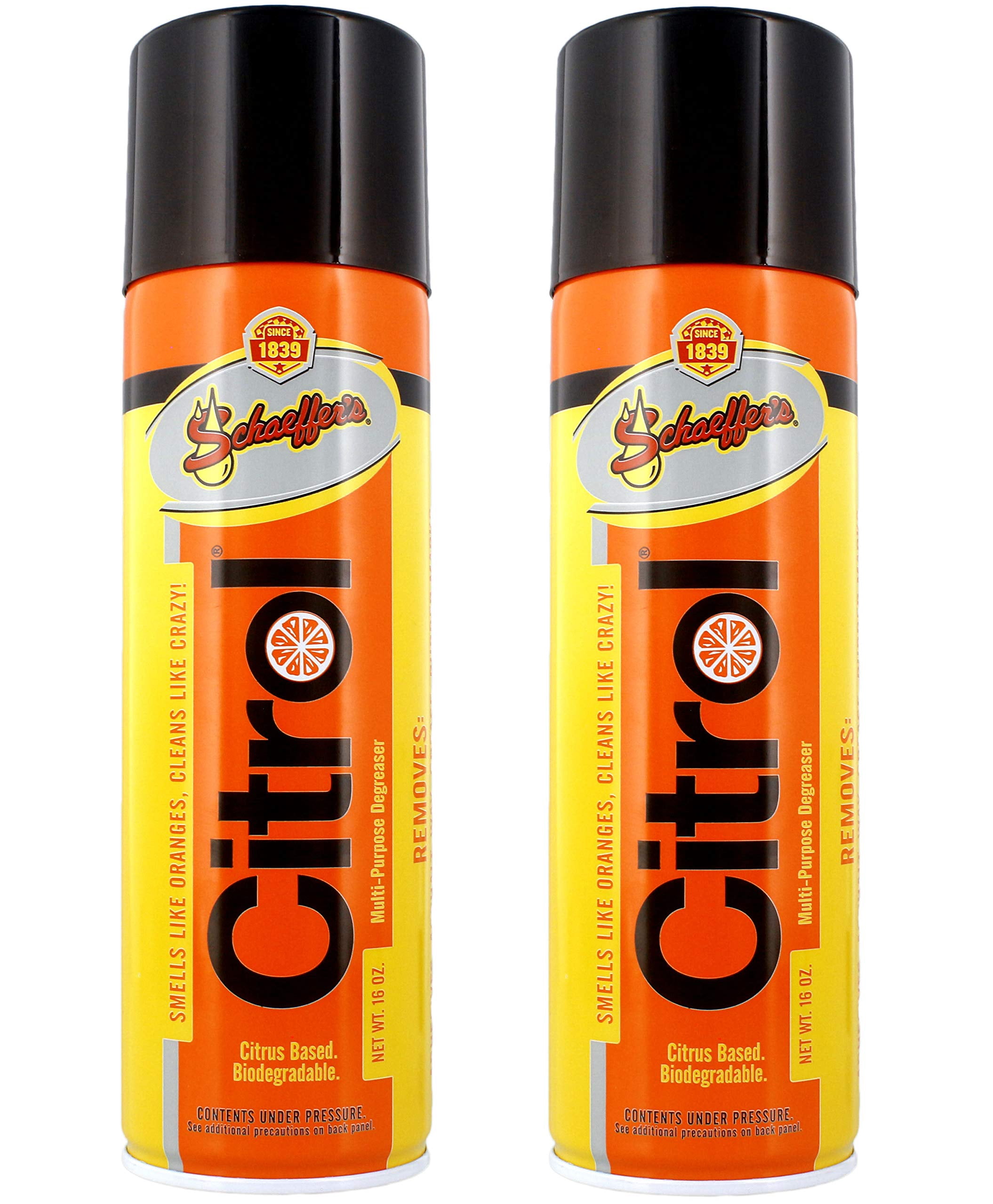 Schaeffer Citrol 266 (16 oz. Spray) Citrus Cleaner/Industrial Degreaser (2 Pack)