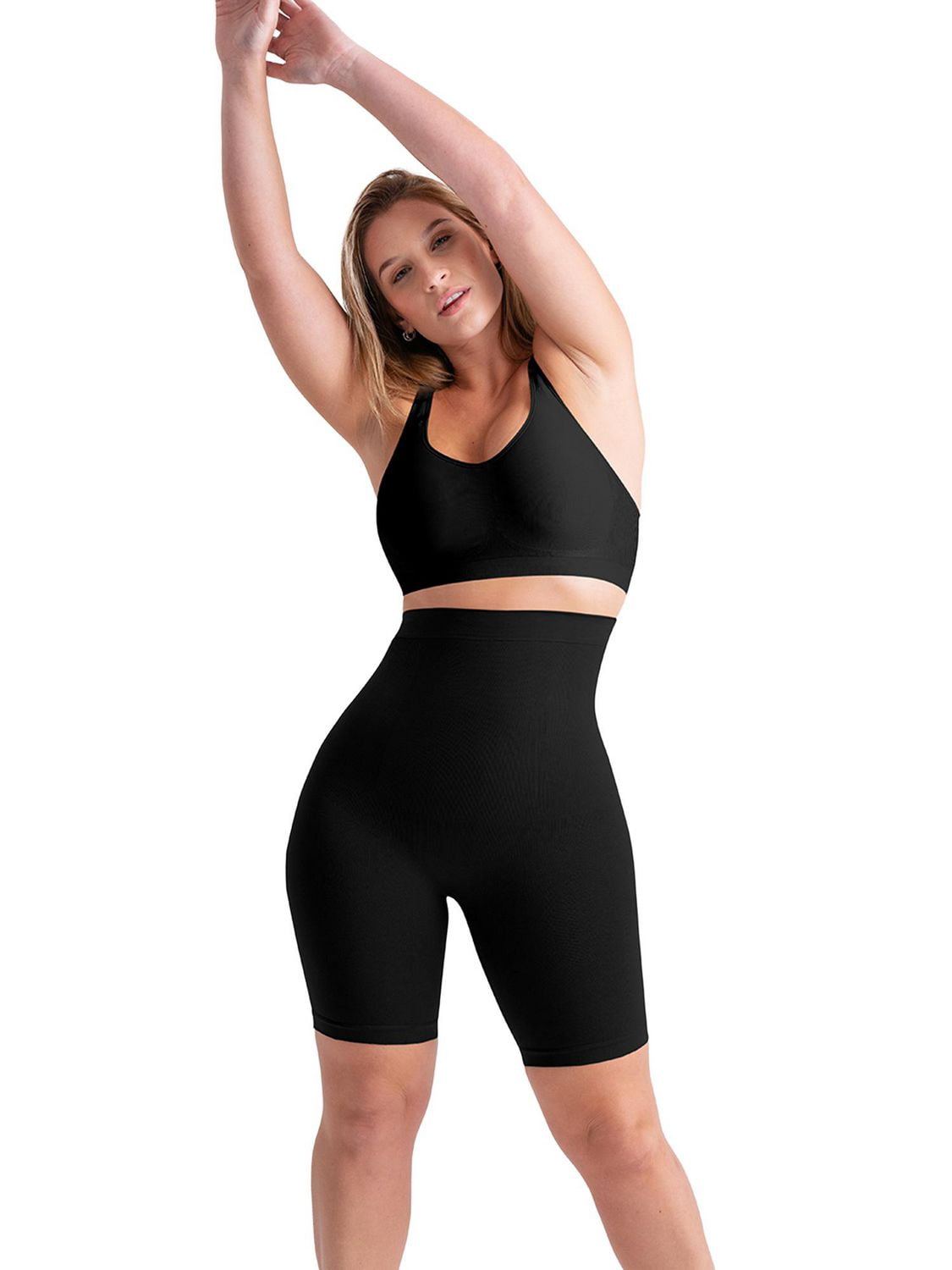 Shapermint Core Short Modelant – Gainant Taille Haute pour Femme, Ajustement Sans Couture et Maintien Naturel, Tailles S à 4XL