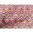 thumbnail image 5 of oneOone Popeline de Coton Rouge Tissu Ikat Matériel de Couture Tissu Imprimé au Mètre 42 Pouces de Large, 5 of 5