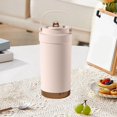 thumbnail image 2 of CNKOO Ceramic Lined Coffee Travel Mug  Insulated Coffee Cup with Leak-Proof Lid  Double Wall Stainless Steel Travel Mug with Ceramic Coating  Hot ＆ Cold Drinking Cup for Office Camping, 2 of 6