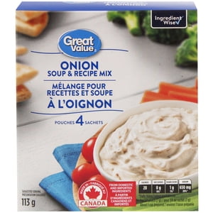 Great Value Onion Soupe & Mélange de recettes
