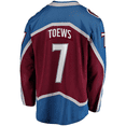 thumbnail image 2 of Devon Toews Colorado Avalanche LNH Fanatics Chandail Domicile Breakaway, XX-Grand, 2 of 3