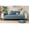 thumbnail image 2 of TopLLC Herringbone Chenille Fabric Furniture Protector Sofa Cover, 2 of 7