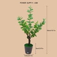 thumbnail image 2 of LED Christmas Tree Lights with USB Power – Warm White Twig Simulation Plant Night Light, 30-Bead, IP44 Rated, 4.5 V, 45 cm Tall, 2 of 7