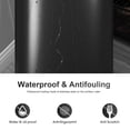 thumbnail image 2 of FDW 13 Gallon (50L) Automatic Touch-Free Kitchen Trash Can, High-Capacity Waste Bin for Bathroom, Bedroom & Home Office, Stainless Steel, Black, 2 of 7
