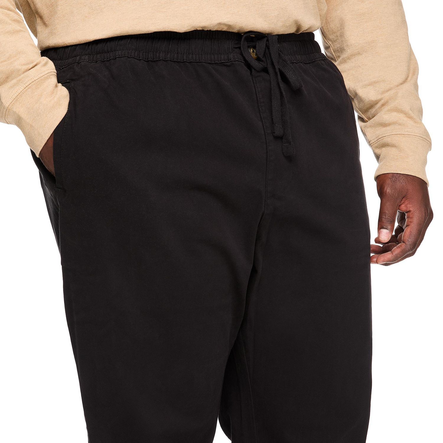 Pantalon à enfiler en twill George Plus pour hommes