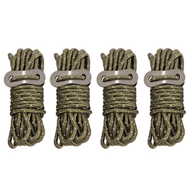 Shengyu 1/2/3 4X Tent Lanyard Reflective Rope Wind Cord High-strength Fine Workmanship DIY Prop Universal Outdoor Accessories Replaced Part Gray 1 Pc