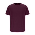 thumbnail image 4 of Besolor T-Shirt d'Été pour Homme à Manches Courtes, Col Rond Classique, T-Shirts Décontractés, Couleur Unie, Hauts Basiques, 4 of 5