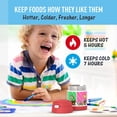 thumbnail image 4 of THERMOS FUNTAINER Pot Alimentaire pour Enfants de 10 Onces en Acier Inoxydable, Isolé sous Vide, Mario Kart, 4 of 7