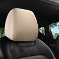 thumbnail image 1 of Black Premium Cloth Headrest Cover For Car, Truck, SUV, Auto Fit, 1 of 9