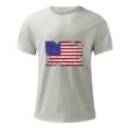 thumbnail image 3 of Birdeem Chemises pour Hommes Col Rond Imprimé Décontracté Manches Courtes T-Shirt Blouse, 3 of 9