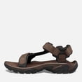 thumbnail image 2 of Teva Men TERRA FI 5 Sandale Universelle en Cuir Couleur Café Turc, 2 of 4