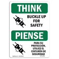 thumbnail image 1 of SignMission OS-TS-A-1218-L-11811 12 x 18 Po Panneau de Réflexion OSHA - Boucle pour la Sécurité Bilingue, 1 of 1