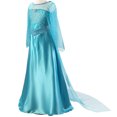 thumbnail image 3 of HAWEE Snow Princess Dress Up Queen Costumes with Cloak for Birthday Party Halloween, 3 of 6