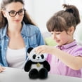thumbnail image 4 of Jouet en Peluche Duveteux, Mignons Animaux en Peluche Âne, 4 of 6