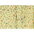 thumbnail image 1 of Ahgly Company Machine Washable Indoor Rectangle Contemporary Tea Green Area Rugs, 4' x 6', 1 of 7