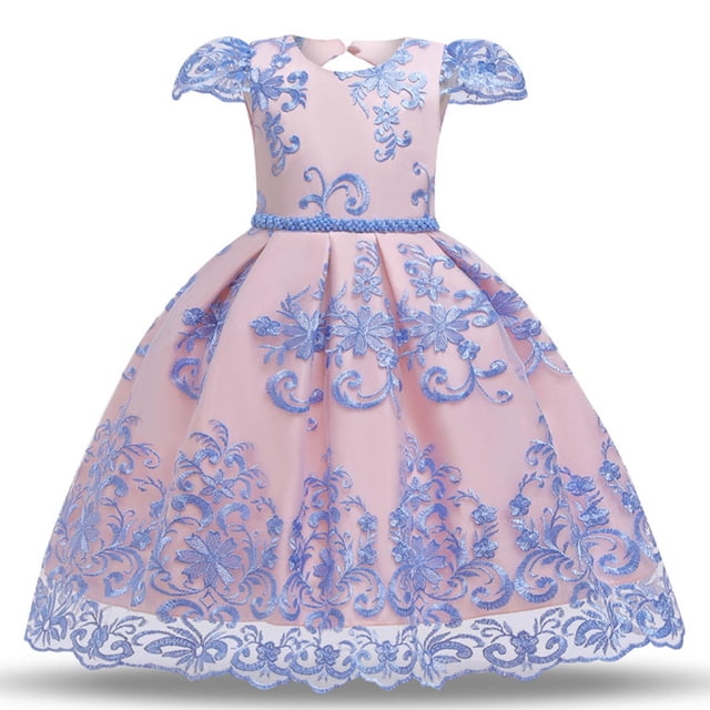 Robe de Fête pour Filles Robe de Concours Anniversaire Mariage Fête Robe pour Occasion Spéciale