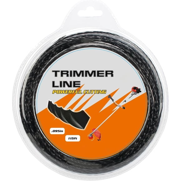 0.095-Inch 115-Foot String Trimmer Line for Echo Weed Eater, 330095073 Replacement String Timmer Lines, for Medium to Heavy Grass and Weeds