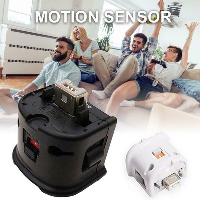 MesaSe pour Nintendo Wii Motion Plus Adaptateur Poignée Capteur Télécommande Accélérateur