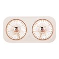 thumbnail image 1 of MesaSe 2000mAh Desk Fan Powerful Double Motors ABS USB Rechargebale Mini Portable Fan Summer Gift, 1 of 10