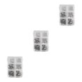thumbnail image 2 of Shengyu 1 Bag Glass Crystal Eye-catching Easy to Paste Nail Rhinestones DIY Handcraft Different Styles Sweet Gift for Mobile Phone Type 1 320 White 3PCS, 2 of 6