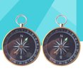 thumbnail image 4 of FRCOLOR mini compass 2Pcs Compass Keychain Portable Pocket Keyring Decorations Birthday Wedding Party Gift Favors,1.73"X0.47"X0.47", 4 of 4