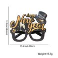 thumbnail image 1 of Tignapoo 2025 New Year Party Glasses - Black & Gold Frame for Festive Celebrations, Photo Props, and Fun Gatherings!, 1 of 7
