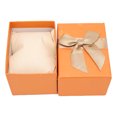 thumbnail image 4 of Watch Gift Box, Compact Watch Storage Case Luxury Watch Case Bowknot  For Travel Black,Orange,Pink, 4 of 8