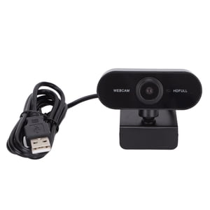 1080P Webcam, HD Webcam USB Free Drive Stereo Clear Output  For Video Call For Live Broadcast For Conference