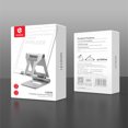 thumbnail image 3 of Tablet Holder Desktop Tablet Adjustable Stand Aluminum Alloy Foldable Mount for Home Office, 3 of 10