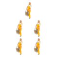 thumbnail image 1 of Wweixi 1/87 Diorama Graffiti Figure Characters Resin People Train Layout Yellow 5Set, 1 of 6