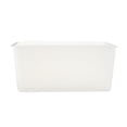 thumbnail image 2 of Storex Small Cubby Bin, Plastic Desk Organizer, Clear, 1-Count, 2 of 8
