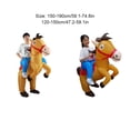 thumbnail image 4 of Guardoinrt OxfordCloth Polyester OxfordCloth Inflatable Costume For Unique : The Celebration Horse Mask Costume Mask Outfit, 4 of 6